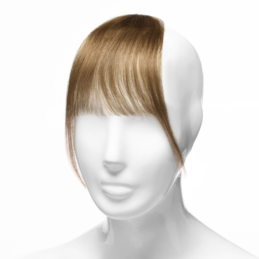 blonde hair full fringe