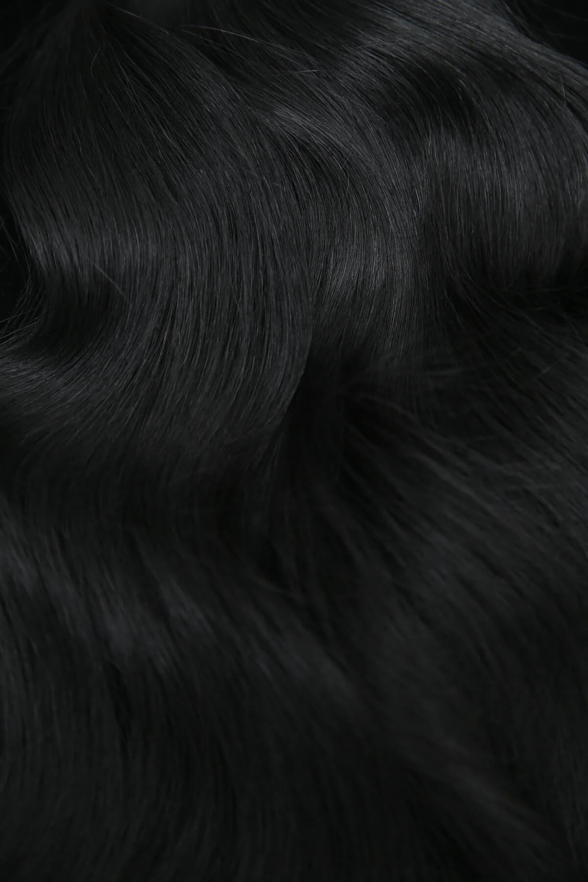 black full head clip-in extensions